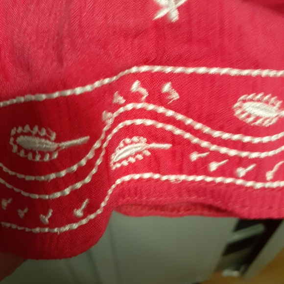 Hot Pink Indian Motif Blouse - Picture 2 of 6